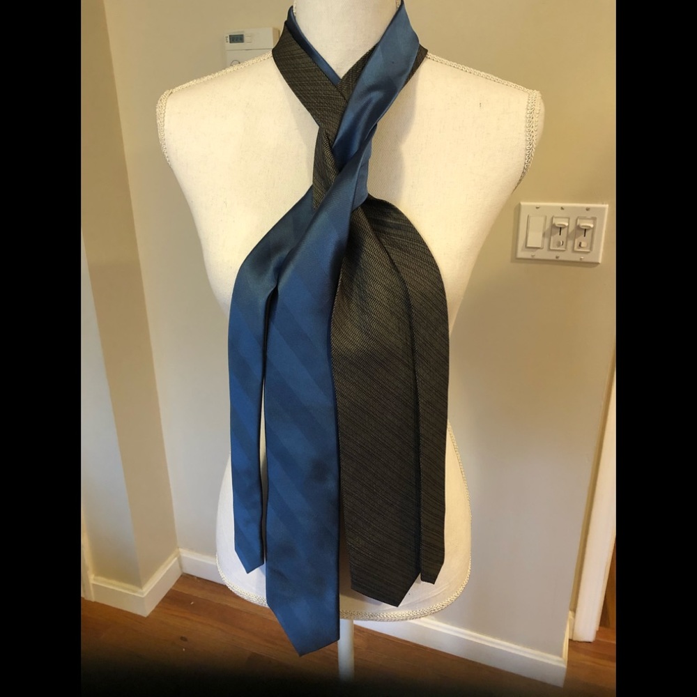 🆕 Two Beautiful 💯% Silk Ties.